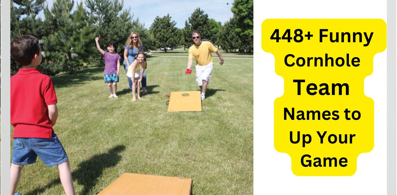 448 Funny Cornhole Team Names to Up Your Game