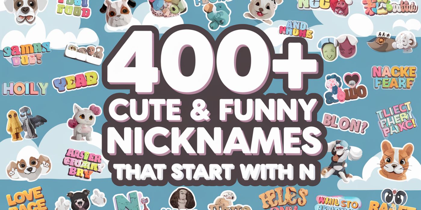 400+ Cute & Funny Nicknames That Start With N 2024