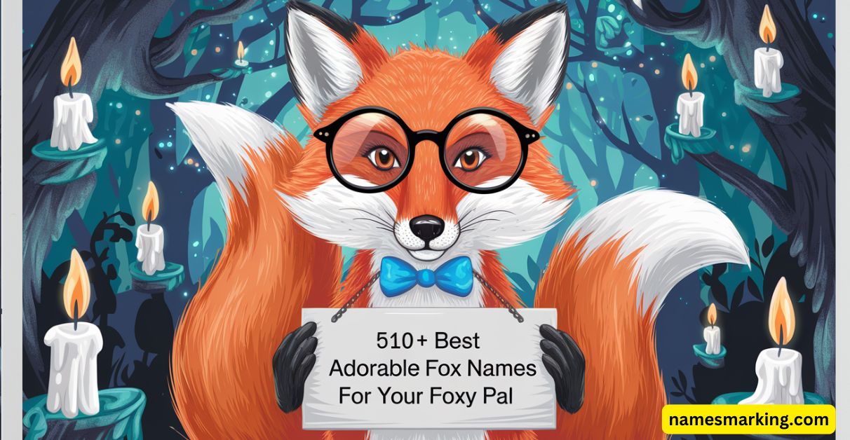 510+ Best Adorable Fox Names for Your Foxy Pal