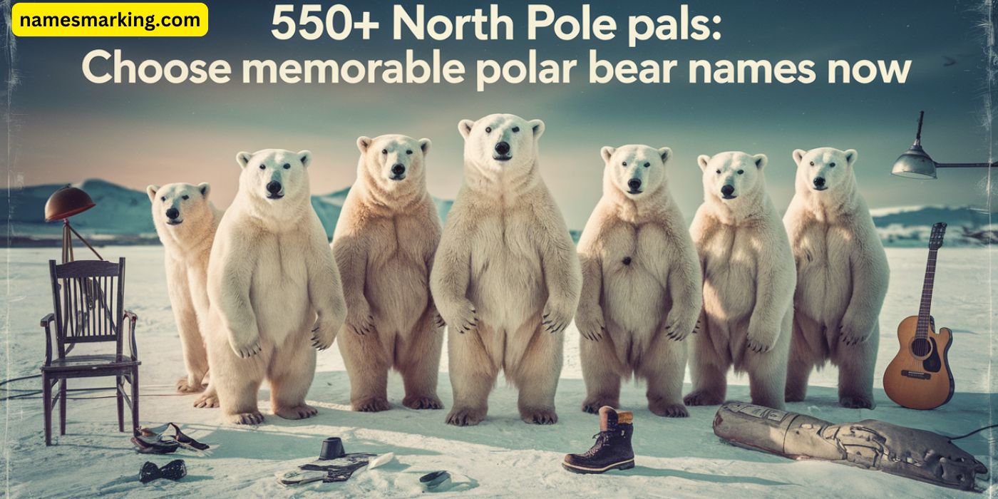 550+ North Pole Pals Choose Memorable Polar Bear Names Now