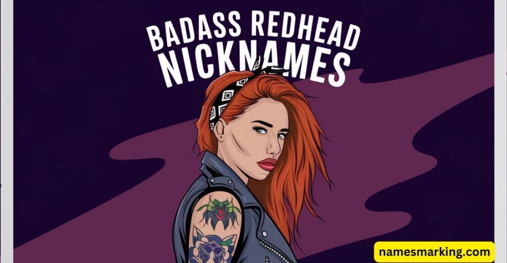 Badass Redhead Nicknames