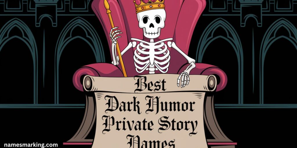 Best Dark Humor Private Story Names