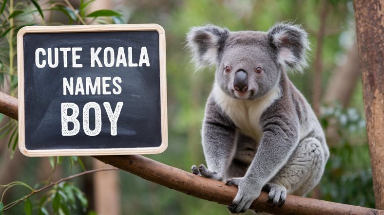 Cute Koala Names Boy