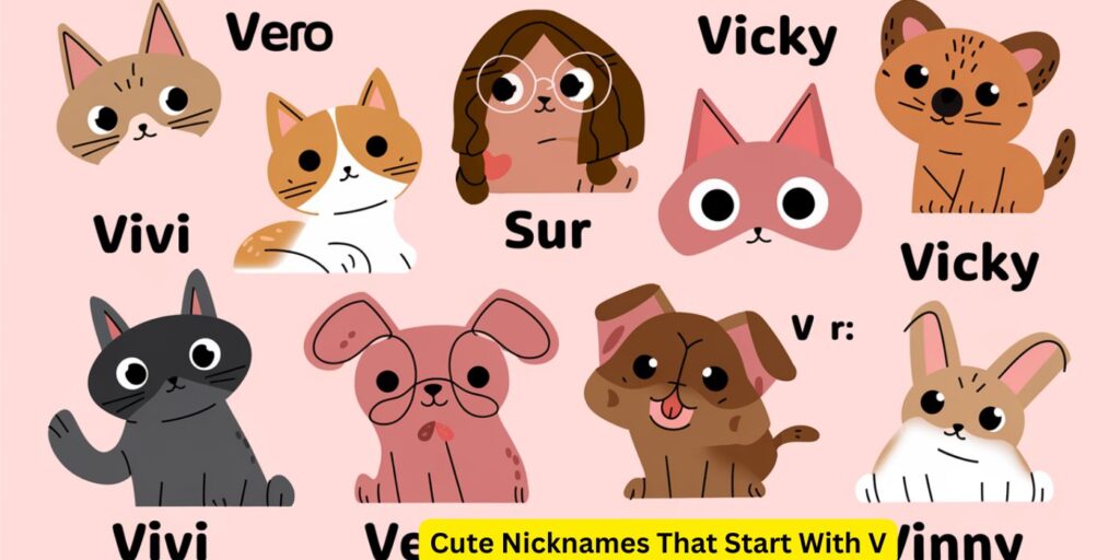 Cute Nicknames That Start With V