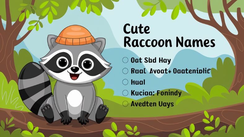 Cute Raccoon Names