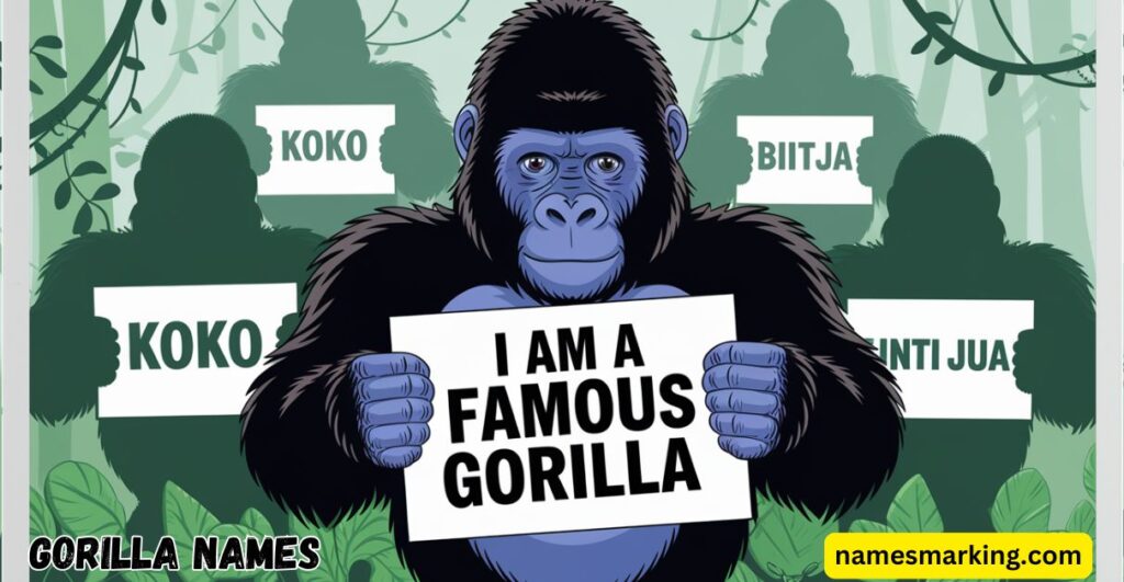 Famous Gorilla Names Connections