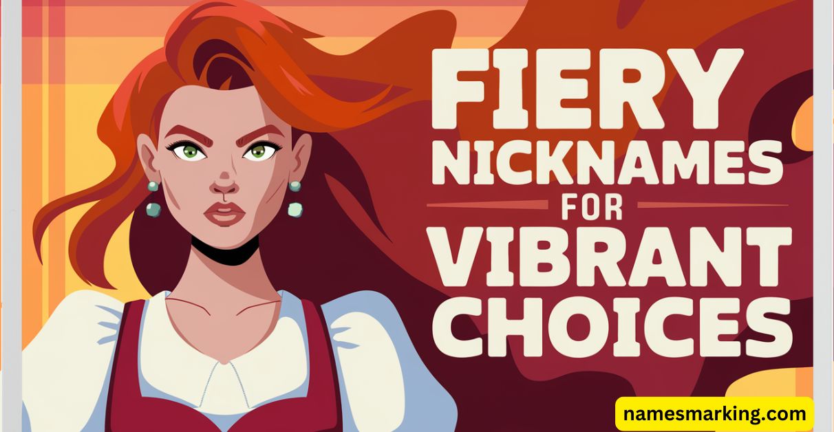 Fiery Nicknames for Redheads Vibrant Choices