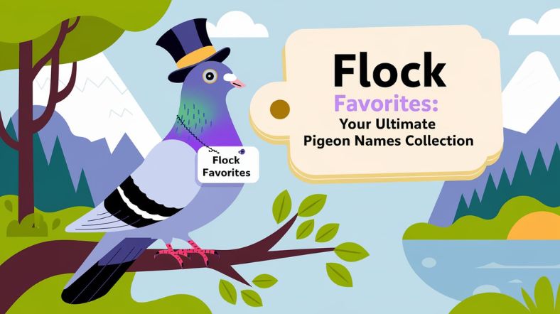 Flock Favorites Your Ultimate Pigeon Names Collection