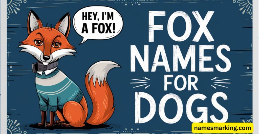 Fox Names for Dogs