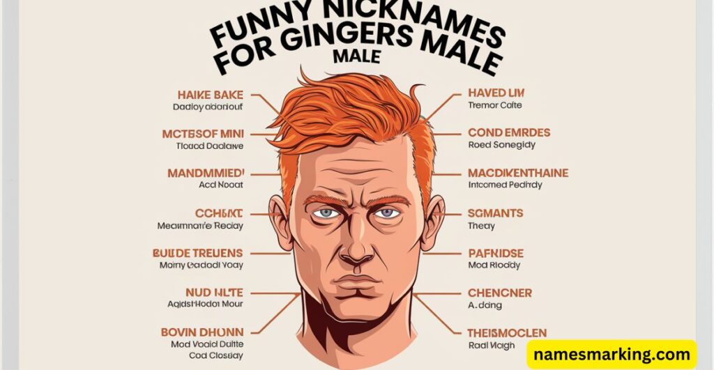 Funny Nicknames for Gingers Male