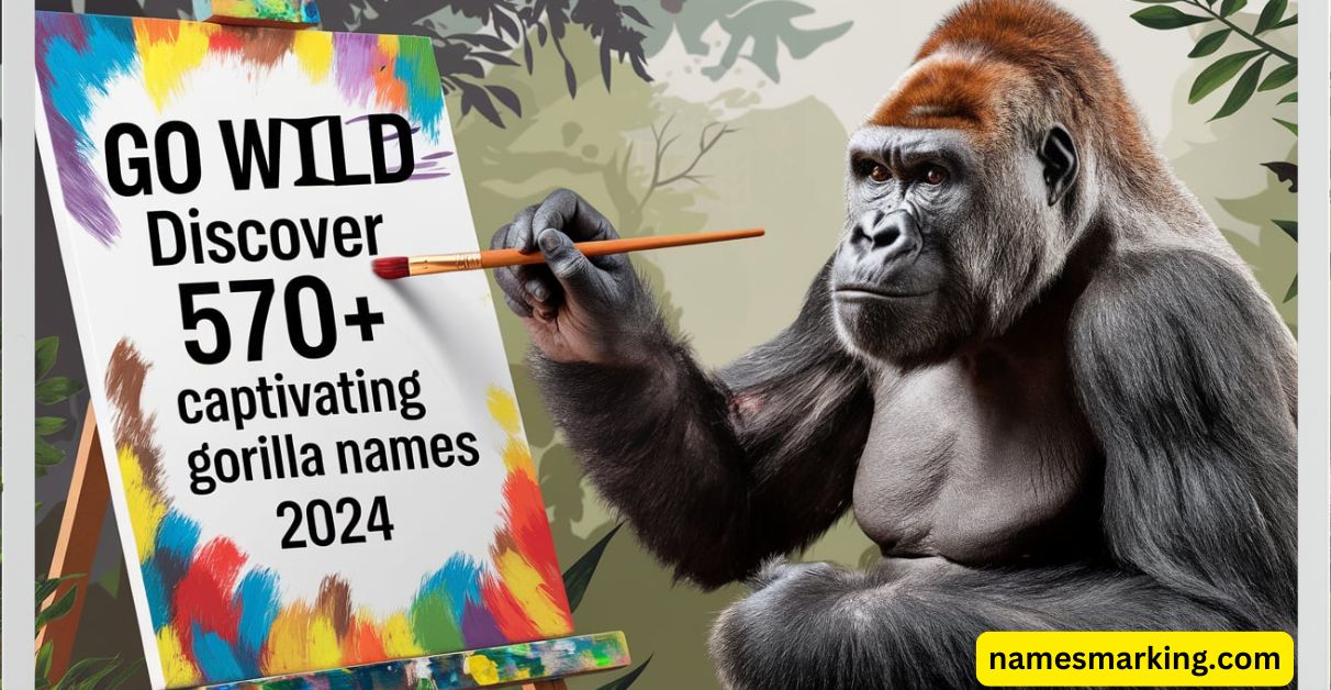 Go Wild Discover 570+ Captivating Gorilla Names 2024