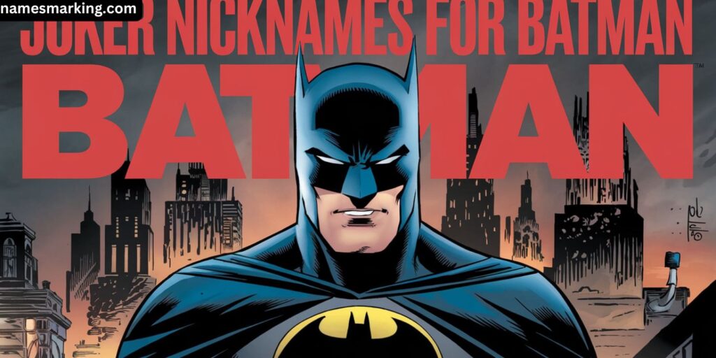 Joker Nicknames For Batman