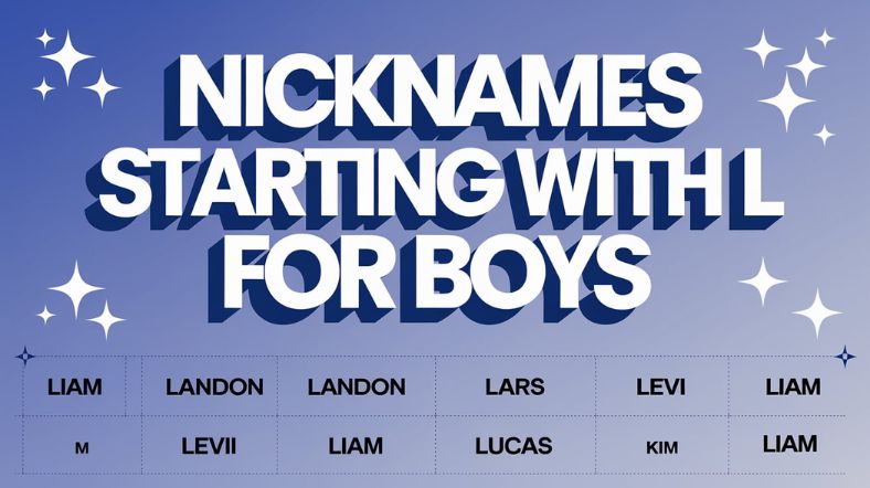 Nicknames Starting With L for Boy