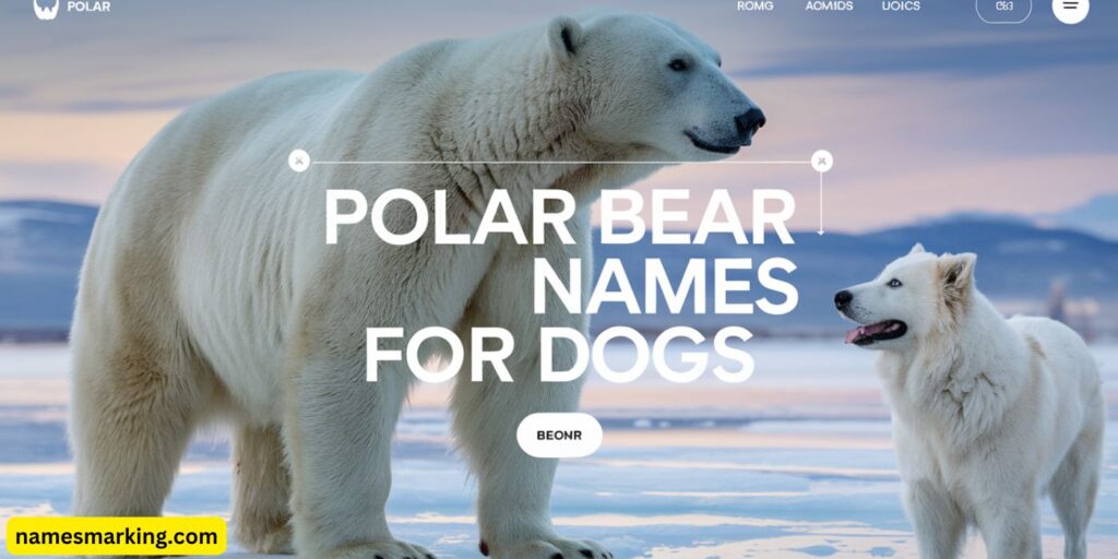 Polar Bear Names for Dogs