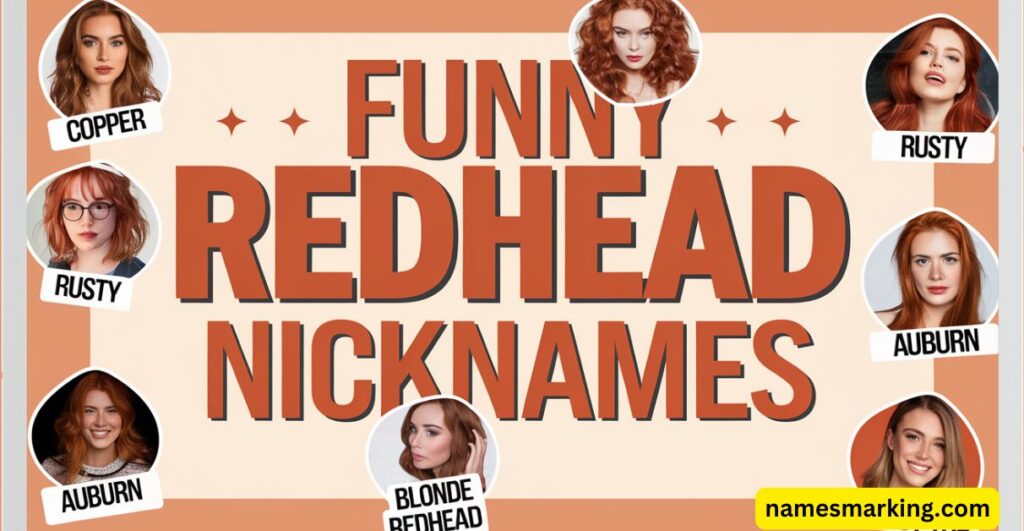 Redhead Nicknames Funny