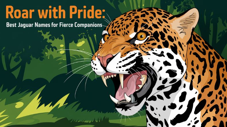 Roar with Pride Best Jaguar Names for Fierce Companions