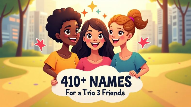 410+ Best Names for Group of 3 Friends Unique, Funny, and Good Ideas for Trio Names