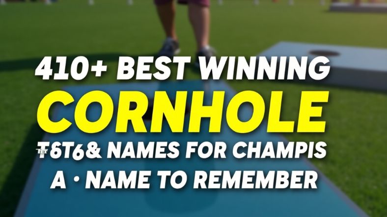 410+ Best Winning Cornhole Team Names for Champions (A Name to Remember)