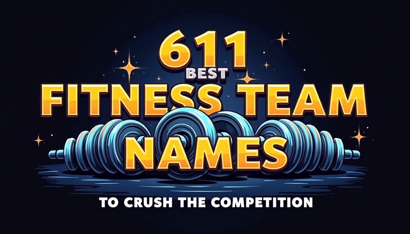 611 Best Fitness Team Names To Crush The Competition