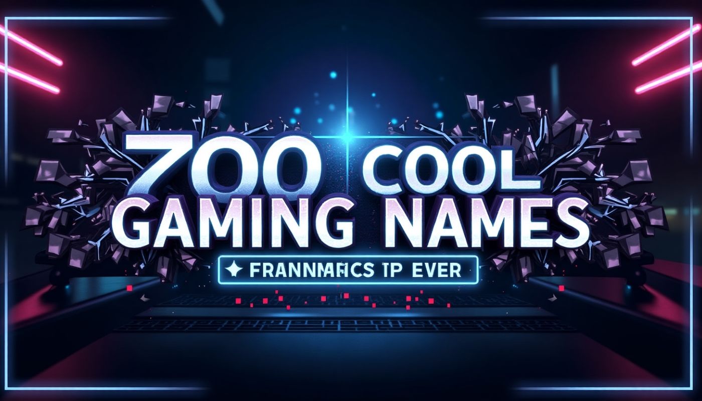 700 Cool Gaming Names For Team And Solo Players