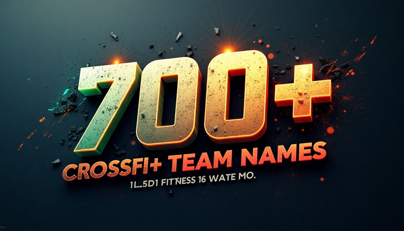 700+ CrossFit Team Names to Inspire Your Fitness Tribe