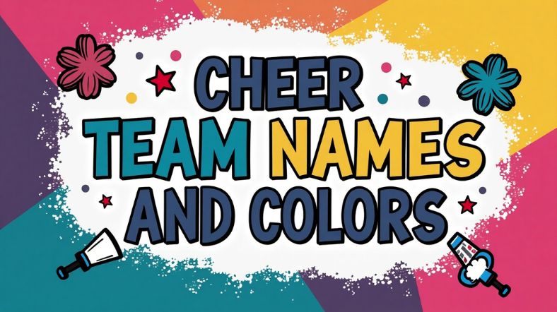 Cheer Team Names and Colors