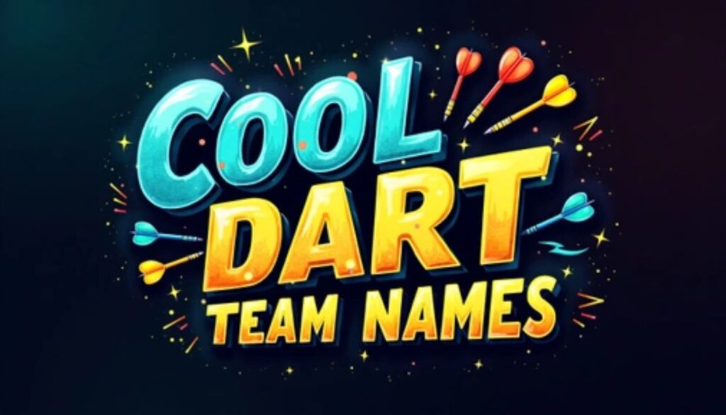 Cool Dart Team Names