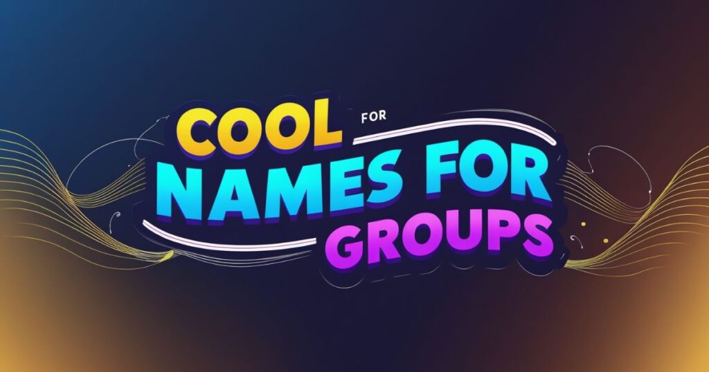 Cool Names For Music Groups