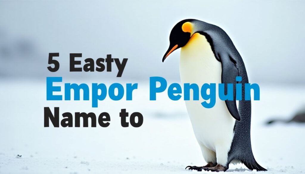 Emperor Penguin Names