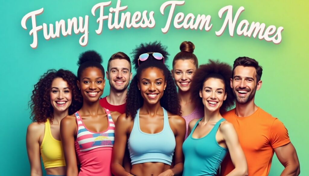 Funny Fitness Team Names