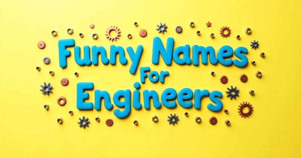 Funny Names For Engineers