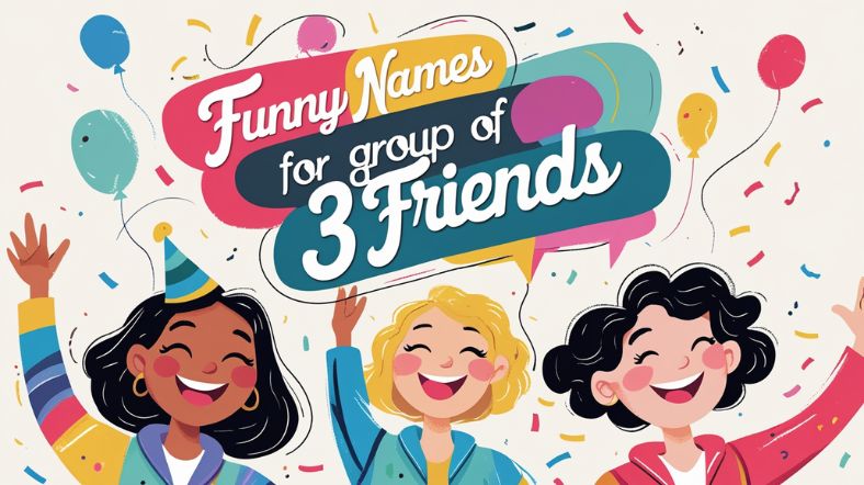 Funny Names for Group of 3 Friends