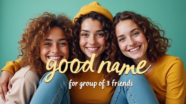 Good Name for Group of 3 Friends