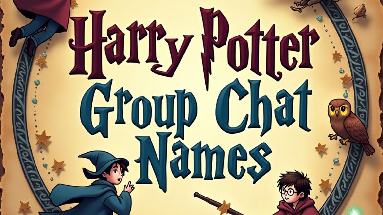 Harry Potter Group Chat Names