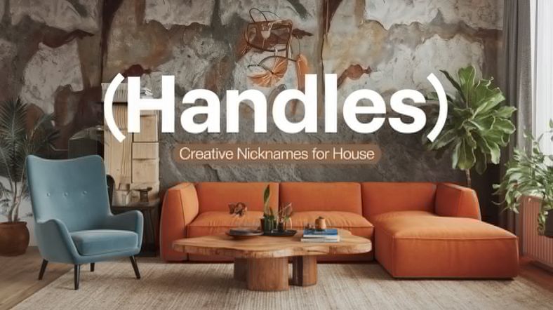 Homey (Handles) Creative Nicknames For House