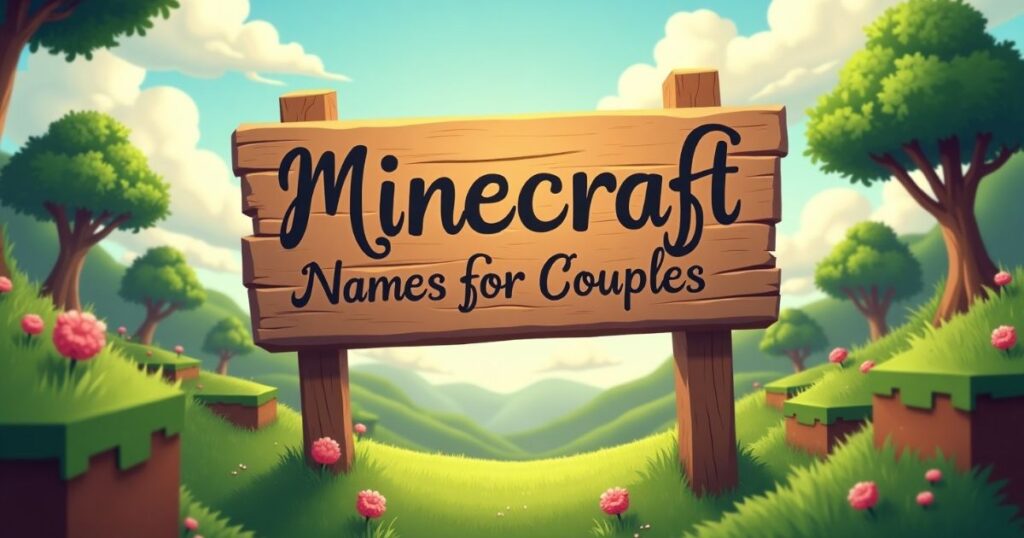 Minecraft World Names for Couples