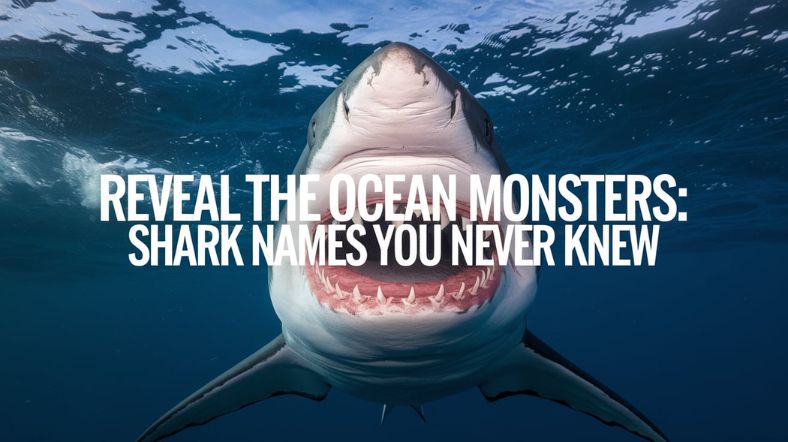 Reveal the Ocean Monsters Shark Names You Never Knew