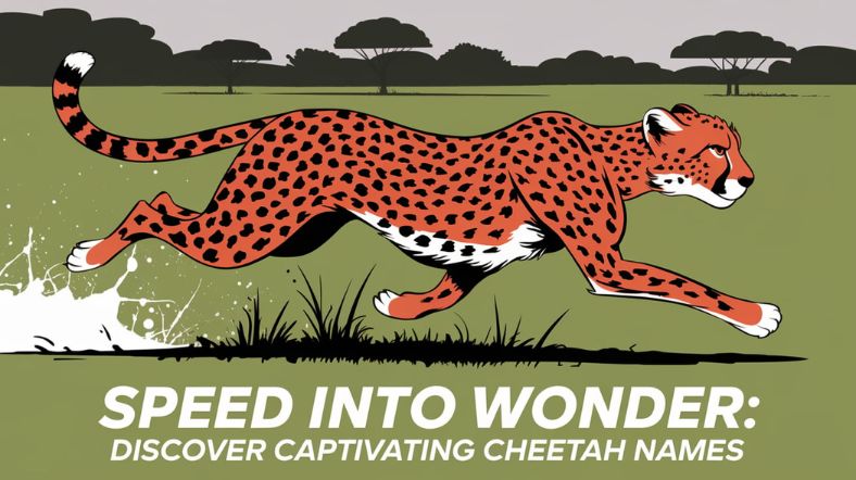 Speed into Wonder Discover Captivating Cheetah Names