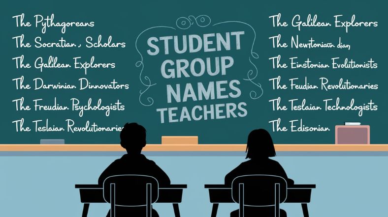 Student Group Names for Teachers