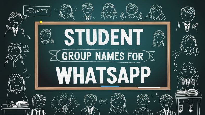 Student Group Names for WhatsApp