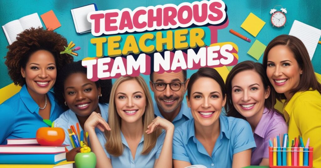 Teacher Team Names Funny