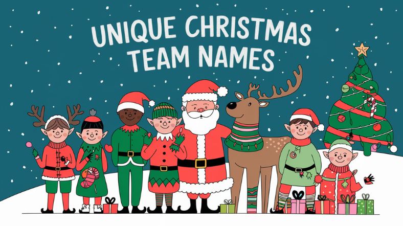 Unique Christmas Team Names