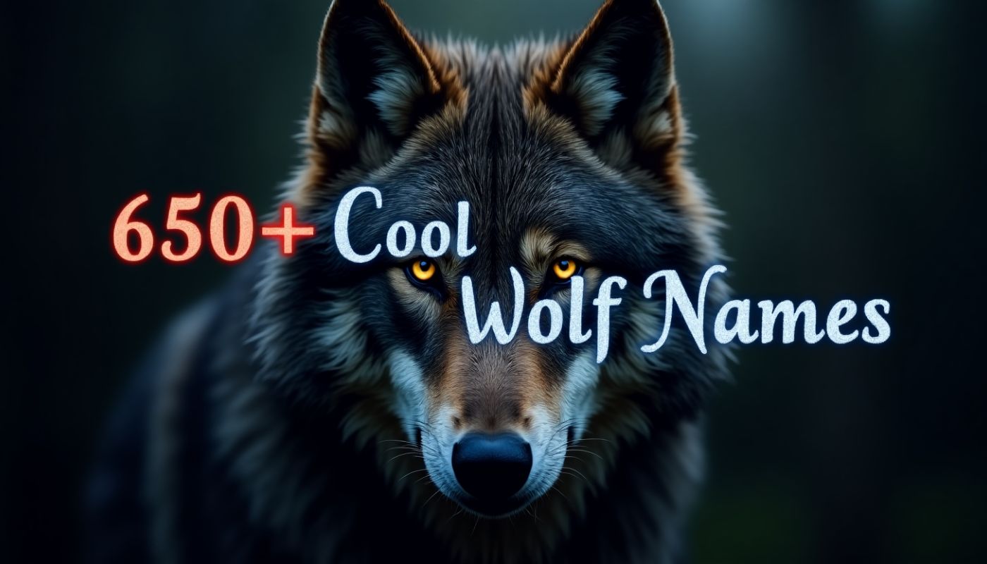 650+ Cool & Funny Wolf Names + AI Generator